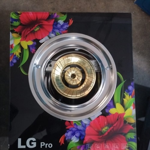 LG Pro Premium Glass Gas Stove - Single Burner